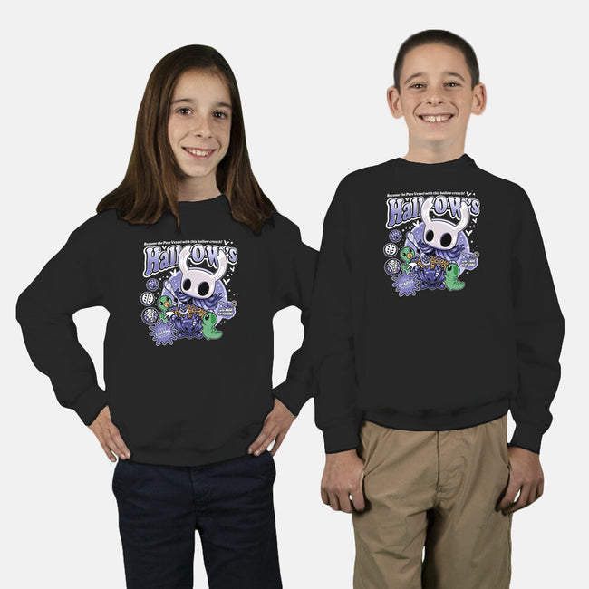 Hallows Crunch Cereal-Youth-Crew Neck-Sweatshirt-demonigote