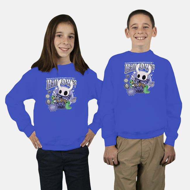 Hallows Crunch Cereal-Youth-Crew Neck-Sweatshirt-demonigote