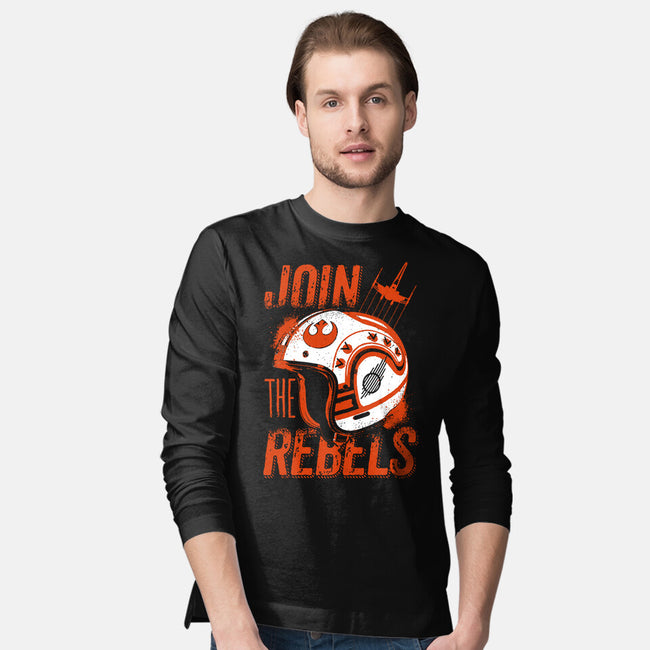 You Must Join-Mens-Long Sleeved-Tee-rondes
