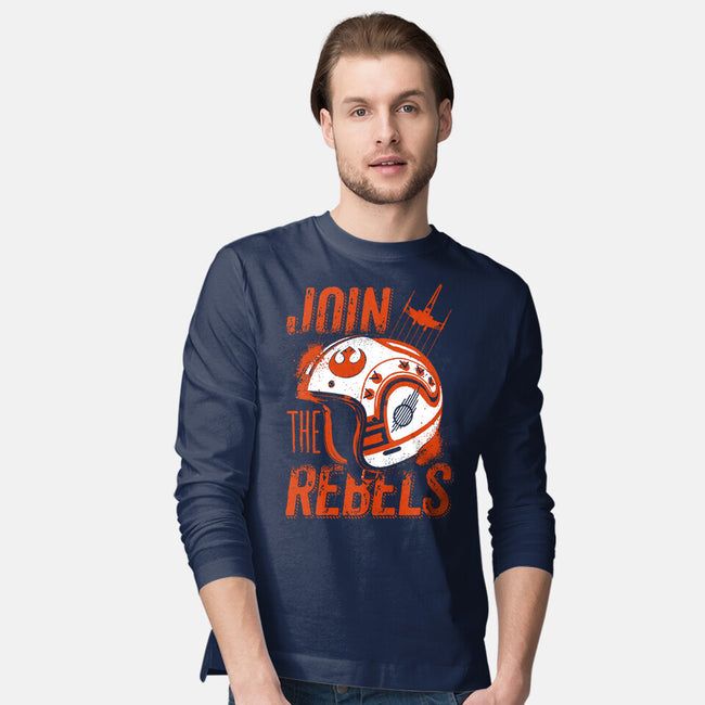You Must Join-Mens-Long Sleeved-Tee-rondes