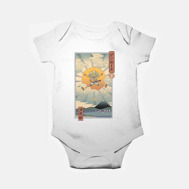 Pirates Ukiyo-e-Baby-Basic-Onesie-vp021
