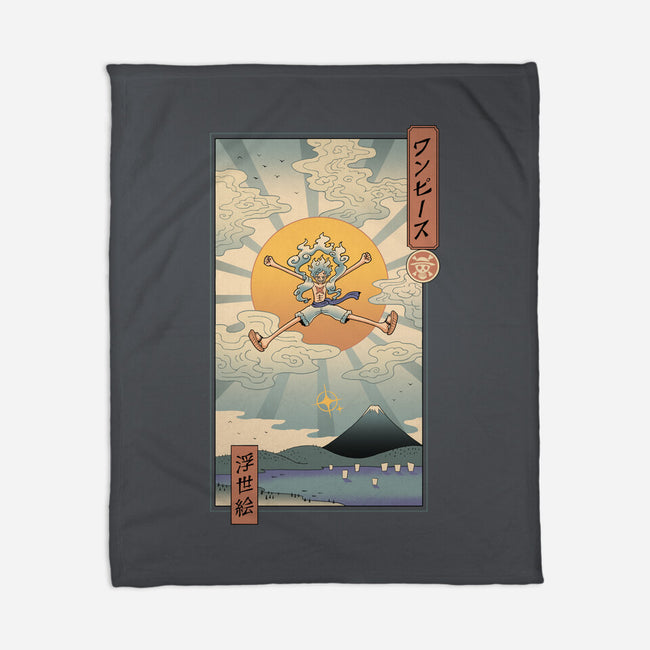 Pirates Ukiyo-e-None-Fleece-Blanket-vp021