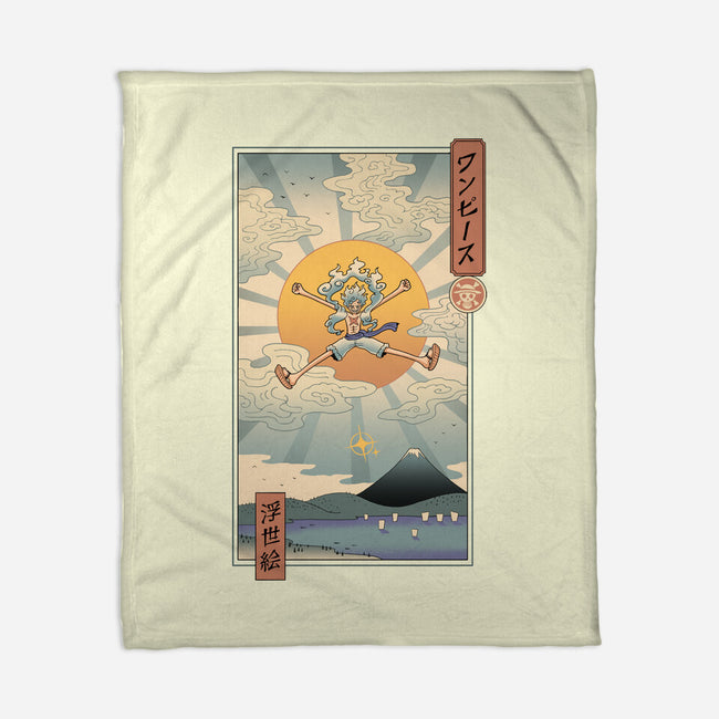Pirates Ukiyo-e-None-Fleece-Blanket-vp021