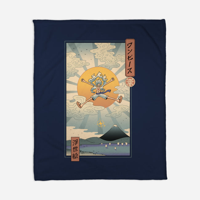 Pirates Ukiyo-e-None-Fleece-Blanket-vp021