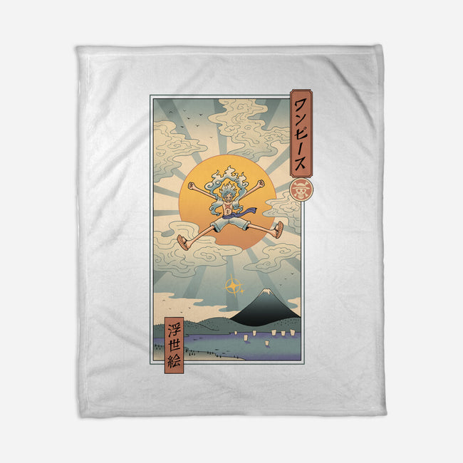 Pirates Ukiyo-e-None-Fleece-Blanket-vp021