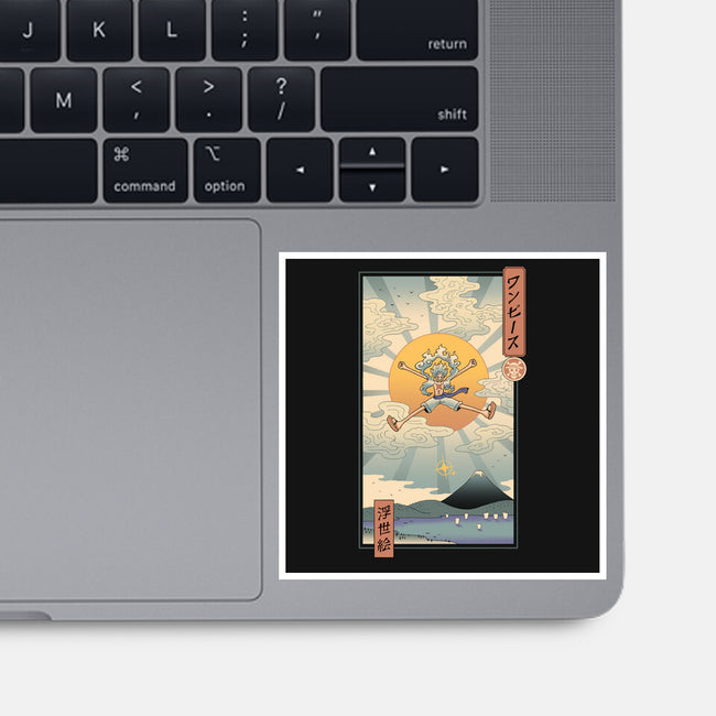 Pirates Ukiyo-e-None-Glossy-Sticker-vp021