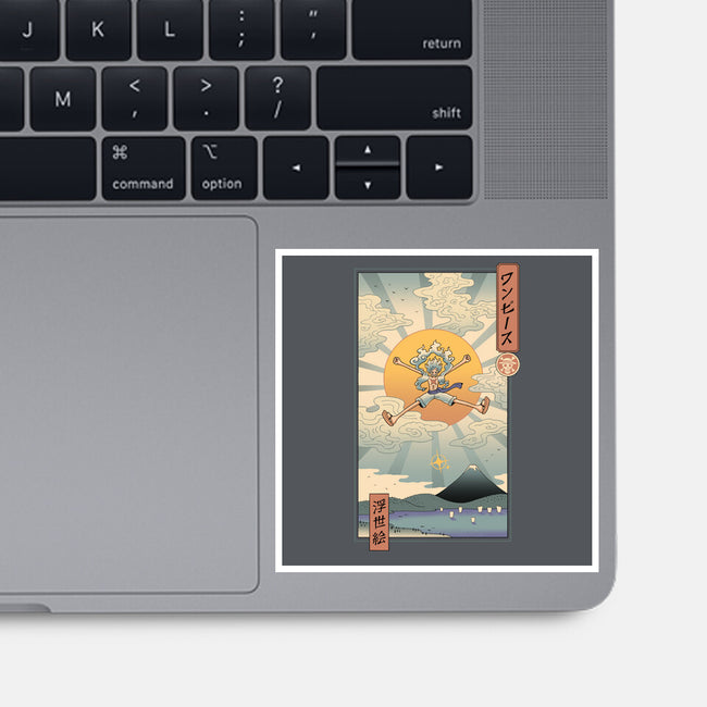 Pirates Ukiyo-e-None-Glossy-Sticker-vp021