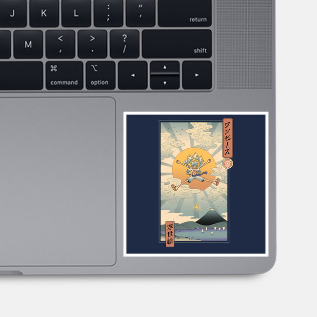 Pirates Ukiyo-e-None-Glossy-Sticker-vp021