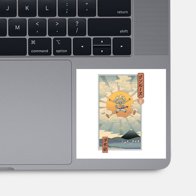 Pirates Ukiyo-e-None-Glossy-Sticker-vp021