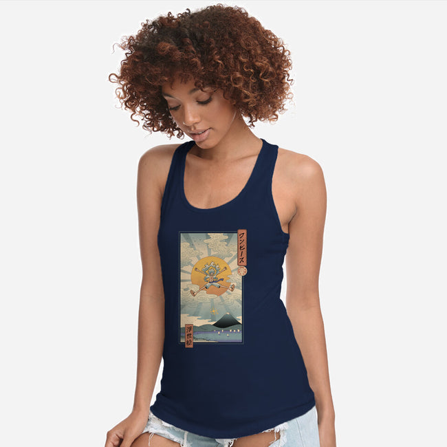 Pirates Ukiyo-e-Womens-Racerback-Tank-vp021