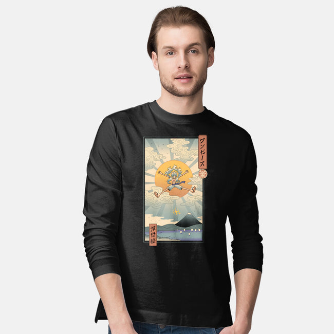 Pirates Ukiyo-e-Mens-Long Sleeved-Tee-vp021