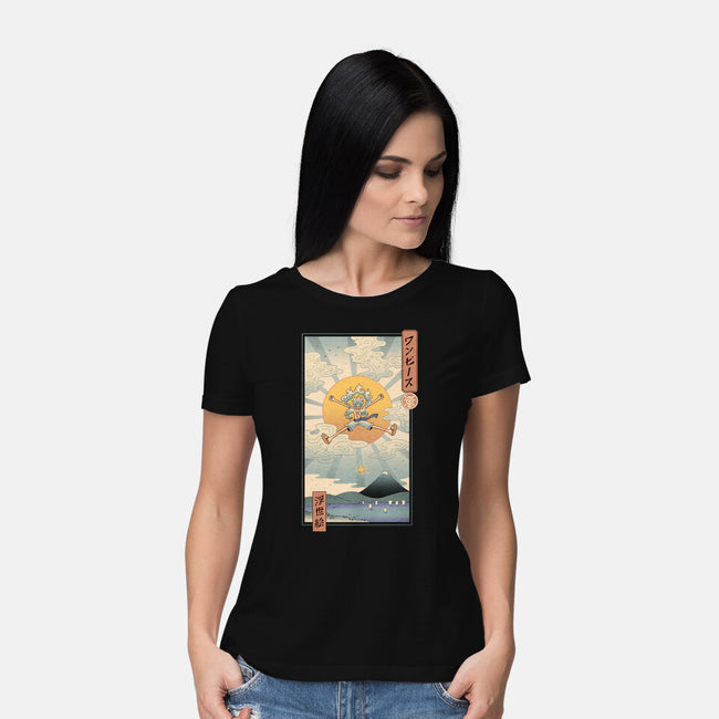 Pirates Ukiyo-e-Womens-Basic-Tee-vp021