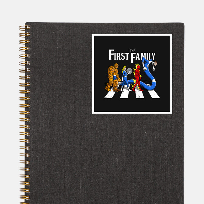 First Family-None-Glossy-Sticker-drbutler