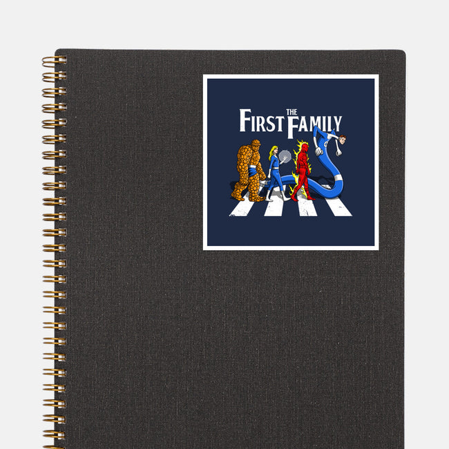 First Family-None-Glossy-Sticker-drbutler