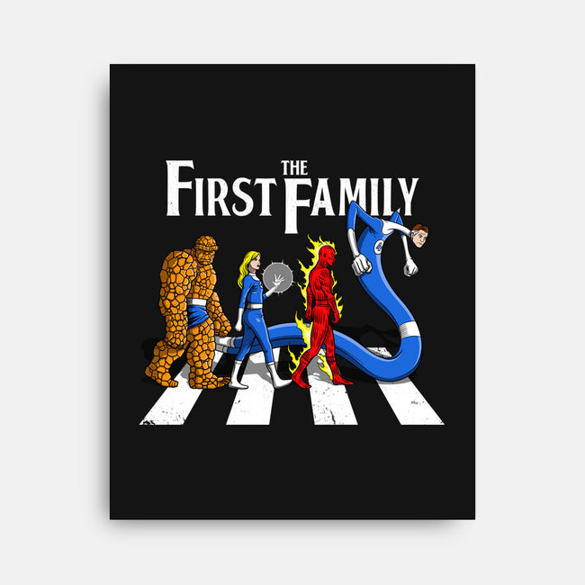 First Family-None-Stretched-Canvas-drbutler