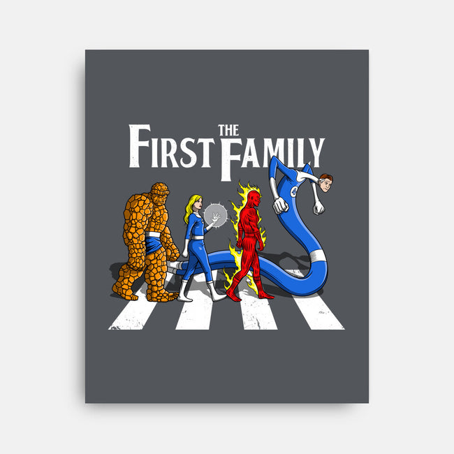 First Family-None-Stretched-Canvas-drbutler