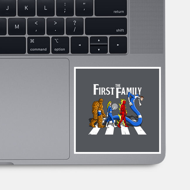 First Family-None-Glossy-Sticker-drbutler