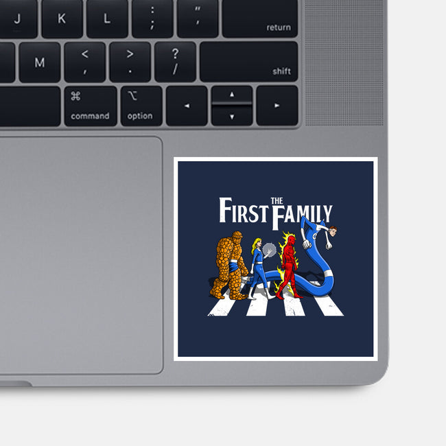 First Family-None-Glossy-Sticker-drbutler