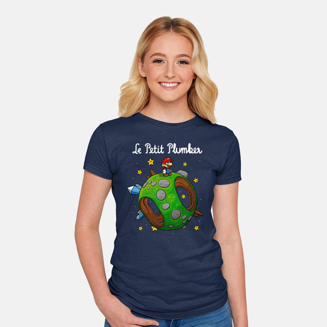 Petit Plumber-Womens-Fitted-Tee-drbutler