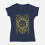 Skyward Legend-Womens-V-Neck-Tee-Arinesart