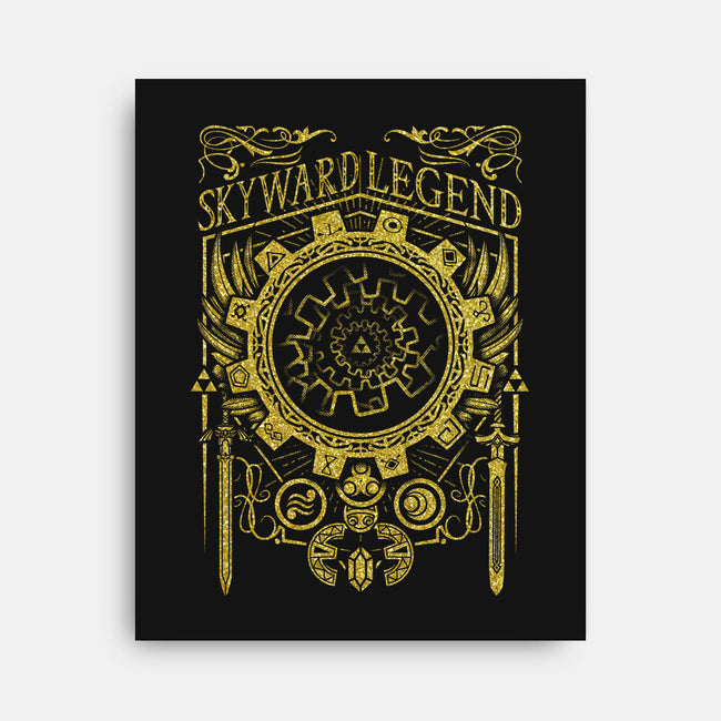 Skyward Legend-None-Stretched-Canvas-Arinesart