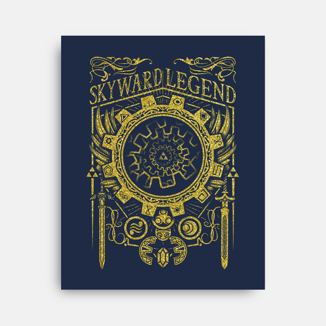 Skyward Legend-None-Stretched-Canvas-Arinesart