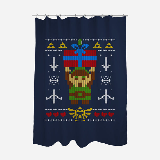 The Legend Of Christmas-None-Polyester-Shower Curtain-drbutler