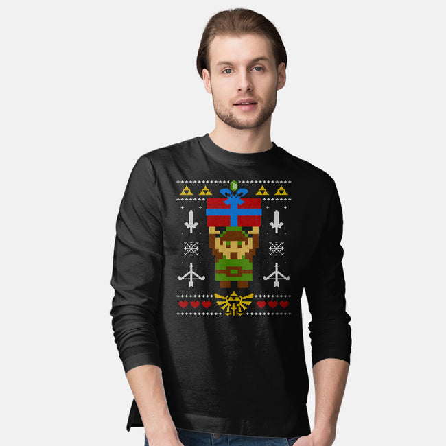 The Legend Of Christmas-Mens-Long Sleeved-Tee-drbutler