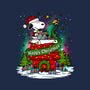 Deck The Kennels-Womens-V-Neck-Tee-drbutler