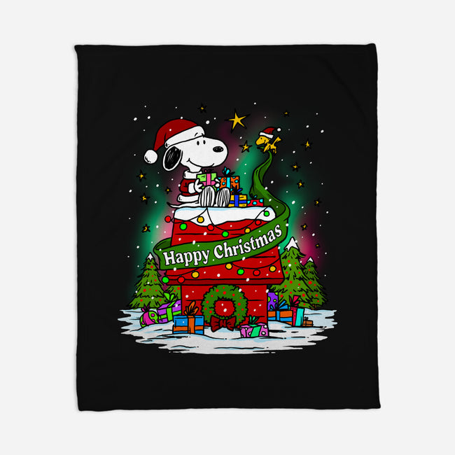 Deck The Kennels-None-Fleece-Blanket-drbutler