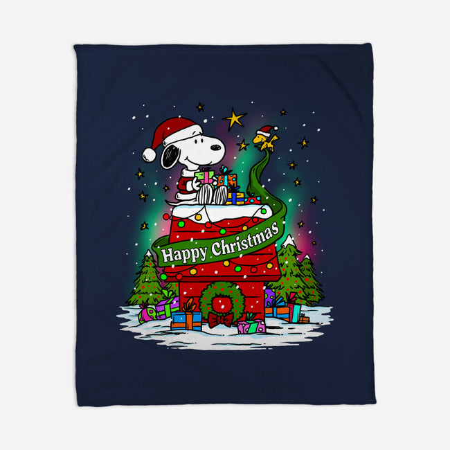 Deck The Kennels-None-Fleece-Blanket-drbutler