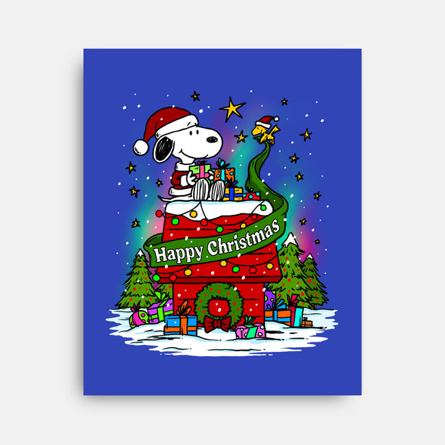 Deck The Kennels-None-Stretched-Canvas-drbutler