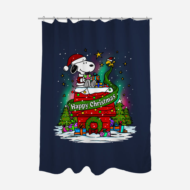 Deck The Kennels-None-Polyester-Shower Curtain-drbutler