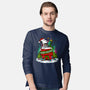 Deck The Kennels-Mens-Long Sleeved-Tee-drbutler