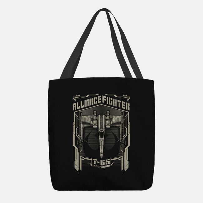 Alliance X Fighter-None-Basic Tote-Bag-Arinesart