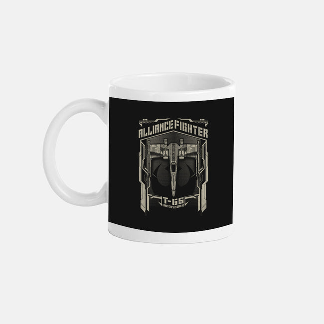 Alliance X Fighter-None-Mug-Drinkware-Arinesart