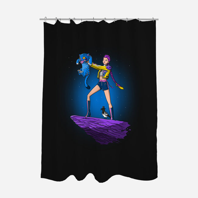 The Demon King-None-Polyester-Shower Curtain-drbutler