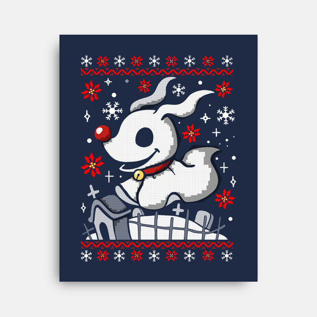 Pet Sematary Christmas-None-Stretched-Canvas-Vallina84