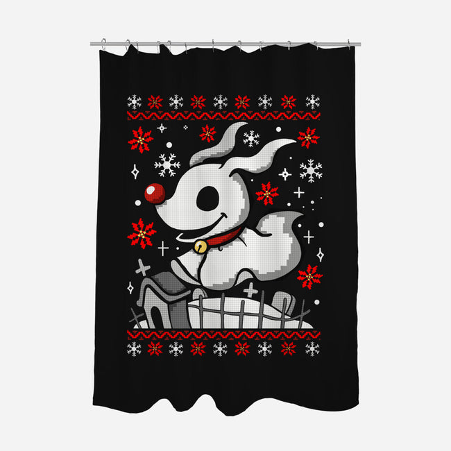 Pet Sematary Christmas-None-Polyester-Shower Curtain-Vallina84