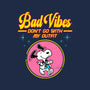 Bad Vibes-None-Fleece-Blanket-drbutler
