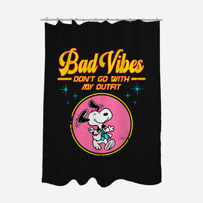 Bad Vibes-None-Polyester-Shower Curtain-drbutler