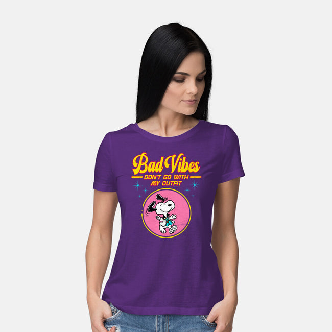 Bad Vibes-Womens-Basic-Tee-drbutler