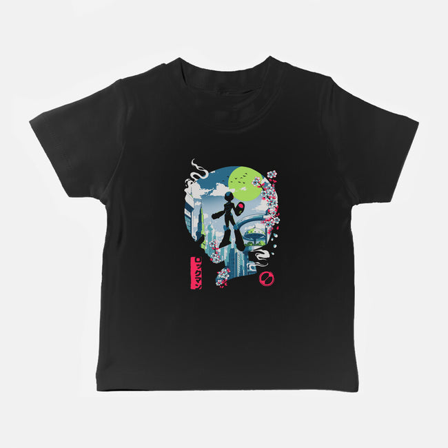 Mega City Hero-Baby-Basic-Tee-Arinesart