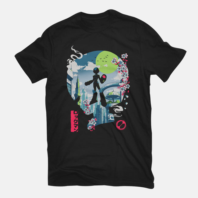 Mega City Hero-Womens-Fitted-Tee-Arinesart