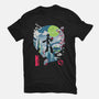 Mega City Hero-Womens-Fitted-Tee-Arinesart