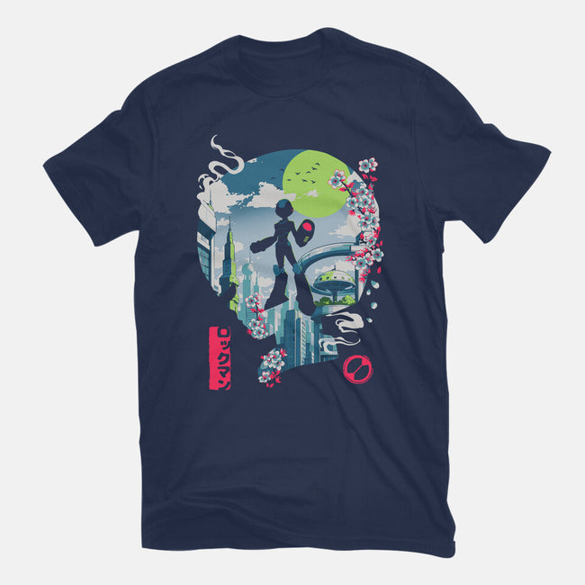 Mega City Hero-Womens-Fitted-Tee-Arinesart