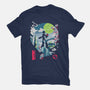 Mega City Hero-Womens-Fitted-Tee-Arinesart