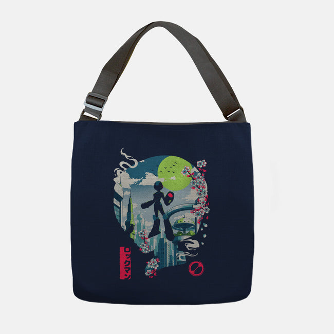 Mega City Hero-None-Adjustable Tote-Bag-Arinesart