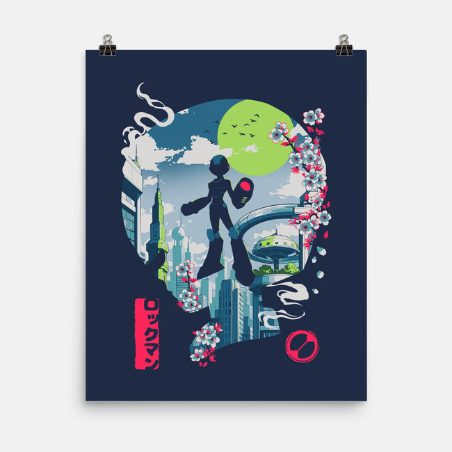 Mega City Hero-None-Matte-Poster-Arinesart