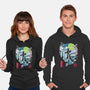Mega City Hero-Unisex-Pullover-Sweatshirt-Arinesart